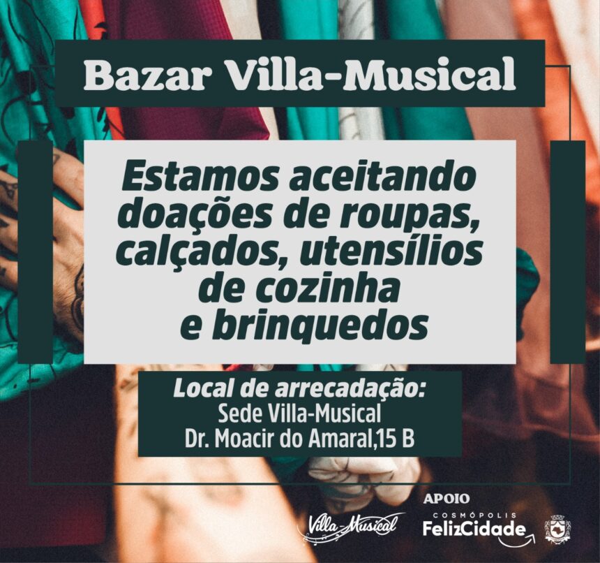 Bazar Villa-Musical, Escola Municipal de Música.