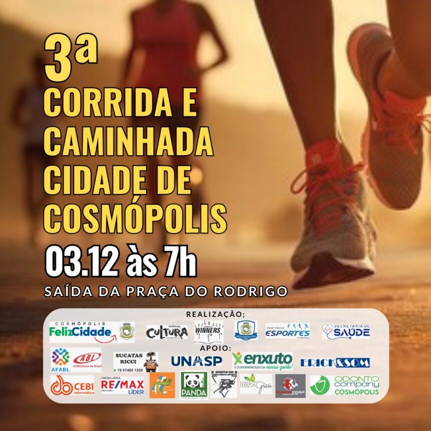 3ª Corrida Cidade de Cosmópolis’