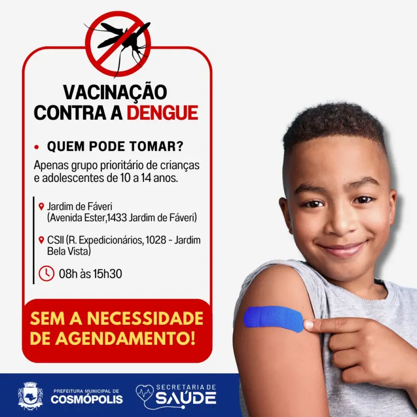 Vacinação contra a dengue