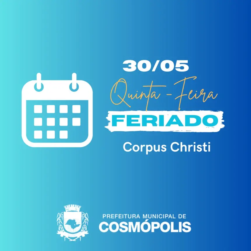 “Abre e fecha” – Feriado