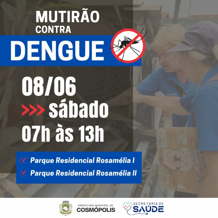 Mutirão contra a dengue