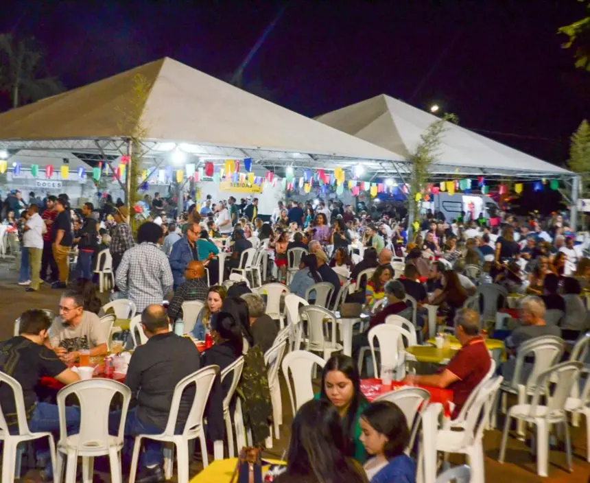 A Festa Junina continua neste sábado!