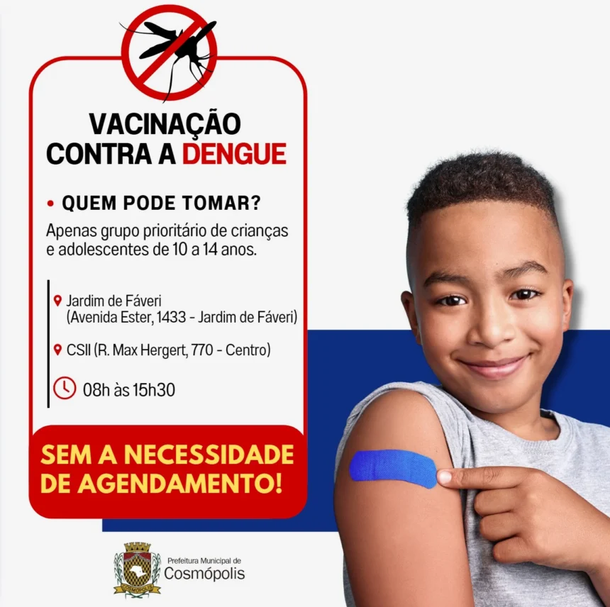 Vacinação contra a dengue