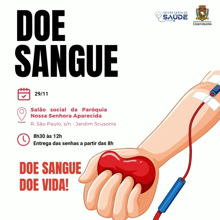 ‘Campanha Municipal de Doação de Sangue de 2024’