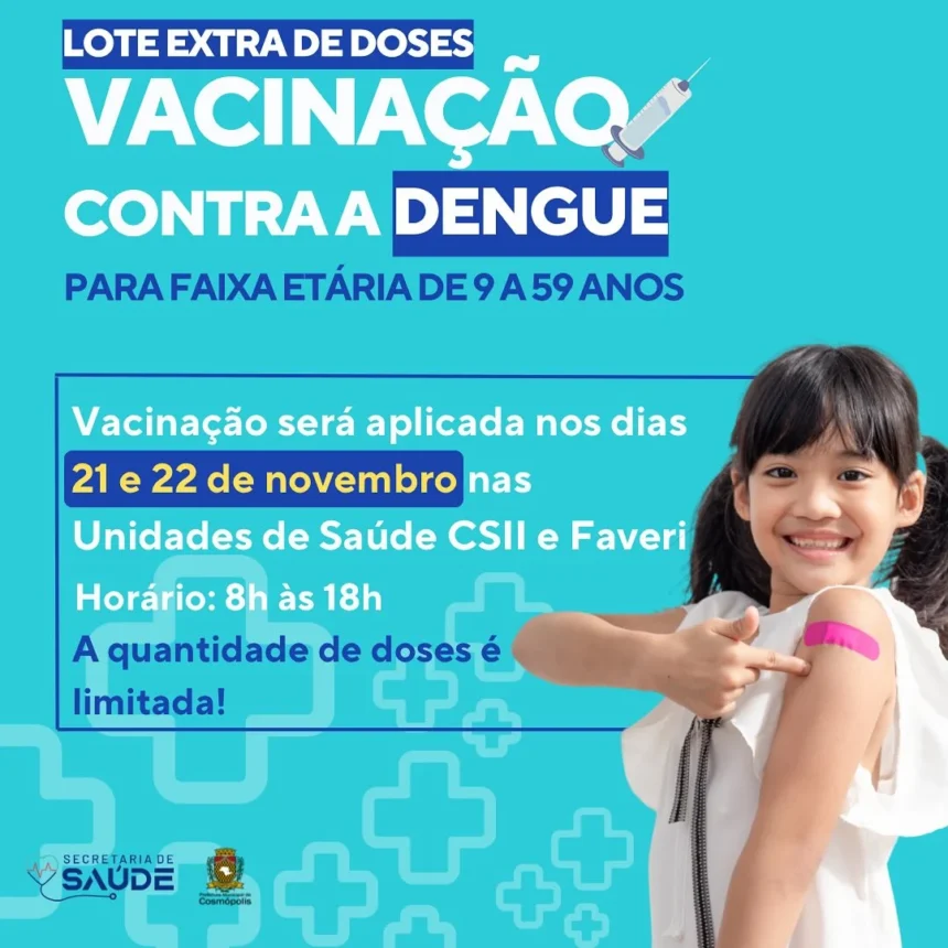 Vacinação contra a dengue