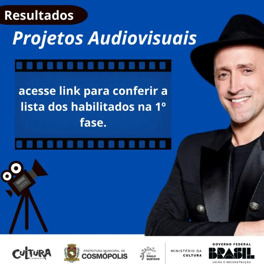 Habilitados da 1ª fase do Edital LPG2 – Projetos Audiovisuais (saldo remanescente)