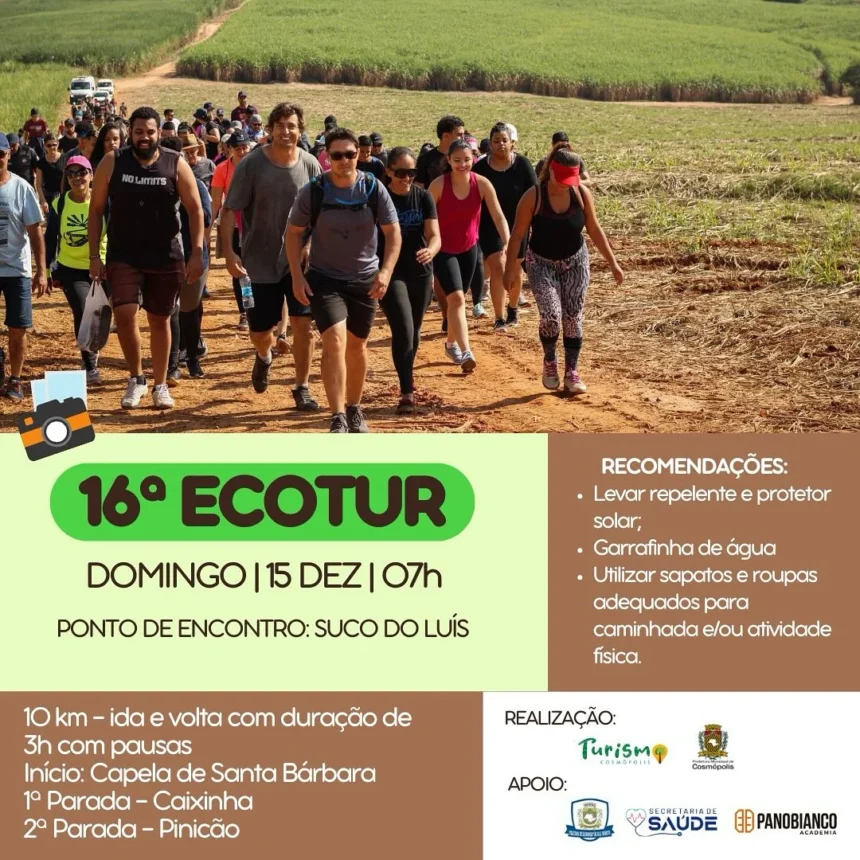 16ª ECOTUR- Caminhada De Ecoturismo De Cosmópolis