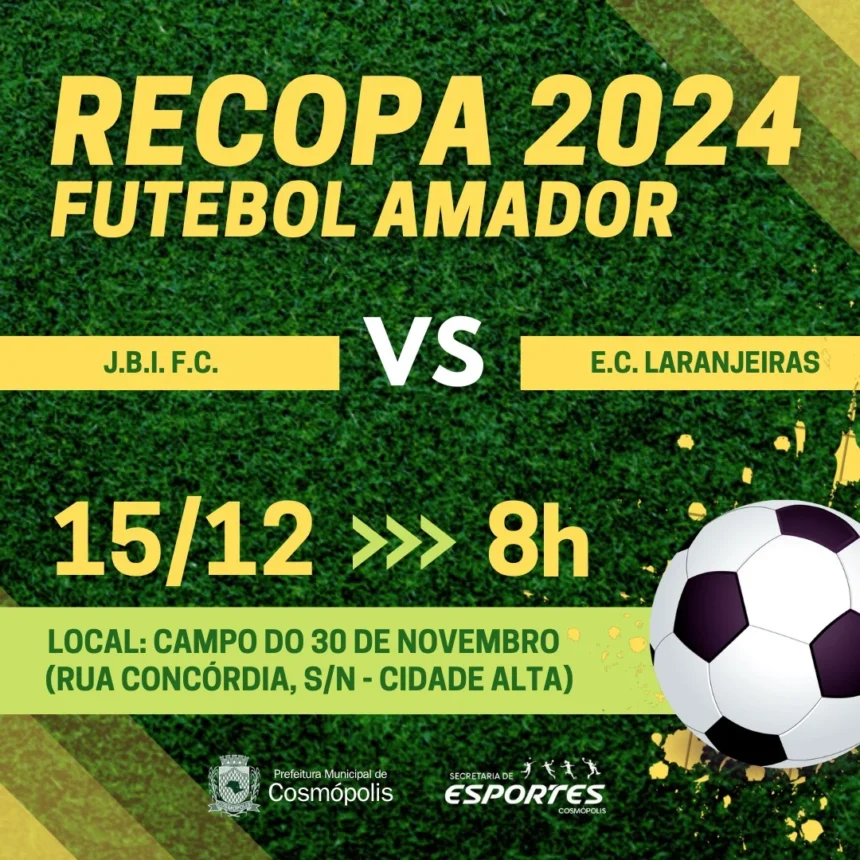 RECOPA 2024- Futebol Amador