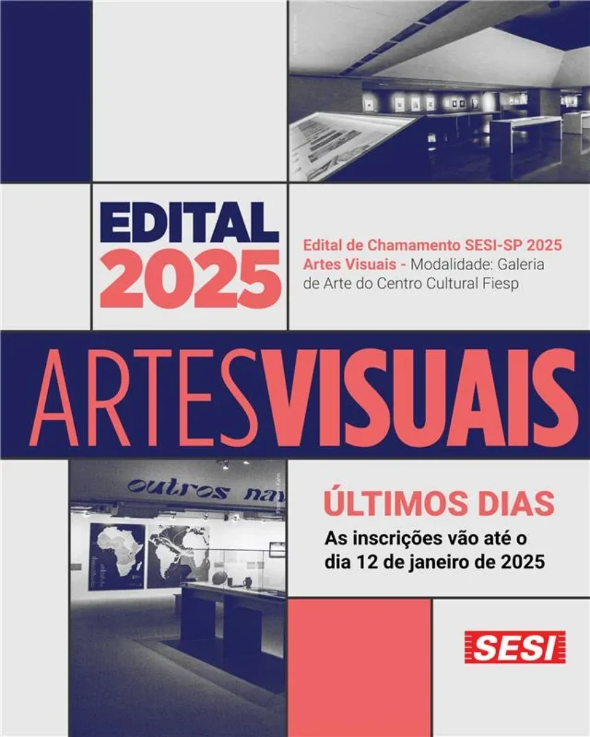 Edital de Chamamento SESI-SP de Artes Visuais 2025