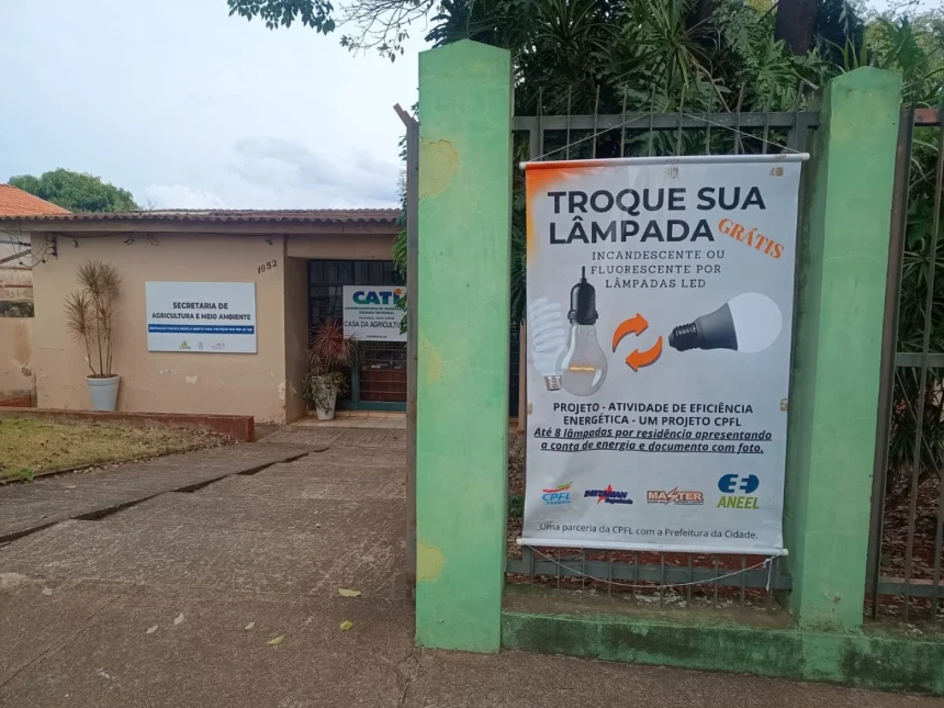 Mais de 4.300 lâmpadas trocadas por LED em Cosmópolis em apenas três dias