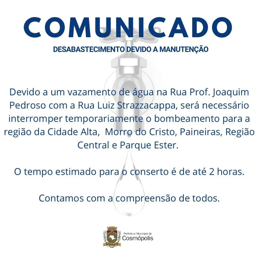 Comunicado importante!