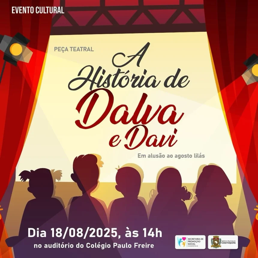 Espetáculo cultural “A História de Dalva e Davi”