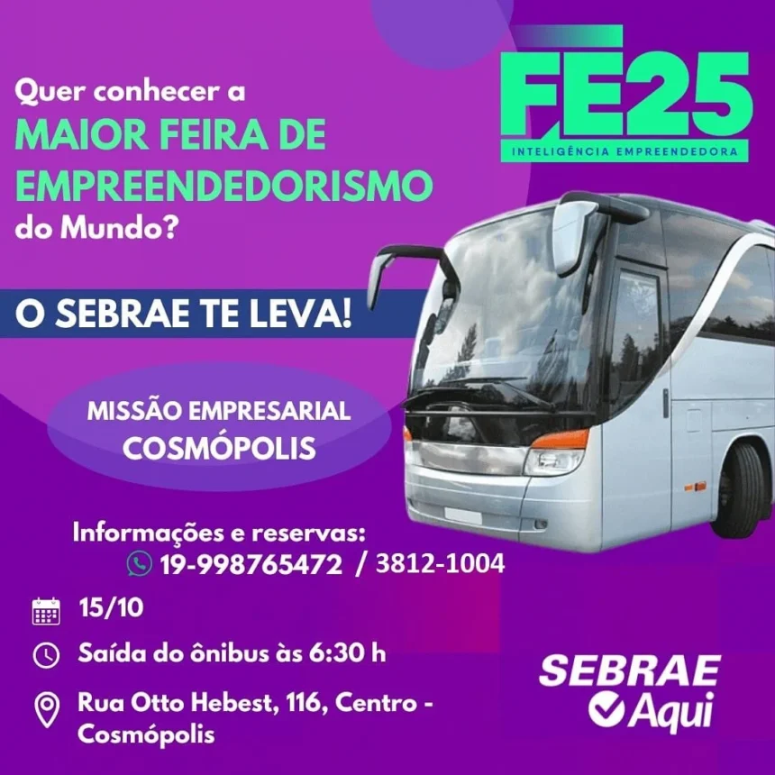 Missão Empresarial para a Feira do Empreendedor 2025