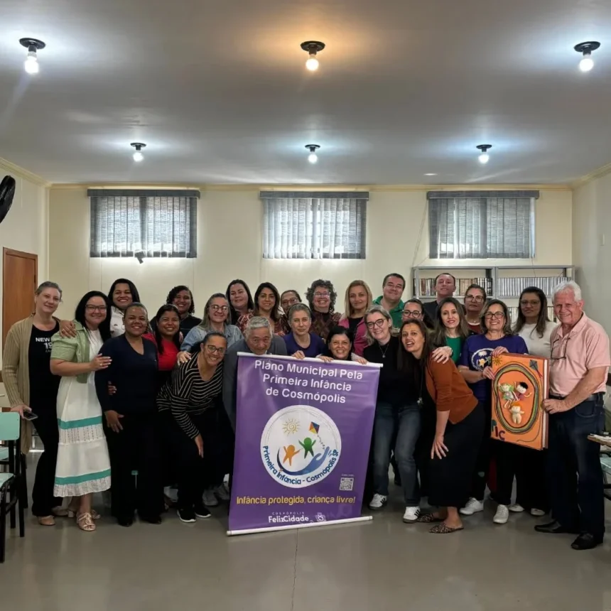 1ª reunião da Comissão da Primeira Infância de Cosmópolis