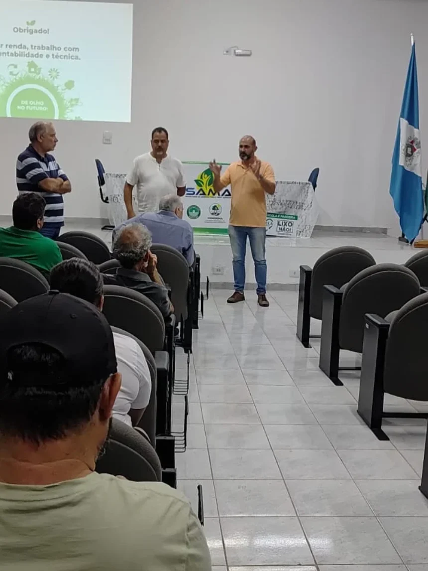 Palestra “O Poder da Gestão de Resíduos: Transformando Desafios em Oportunidades”