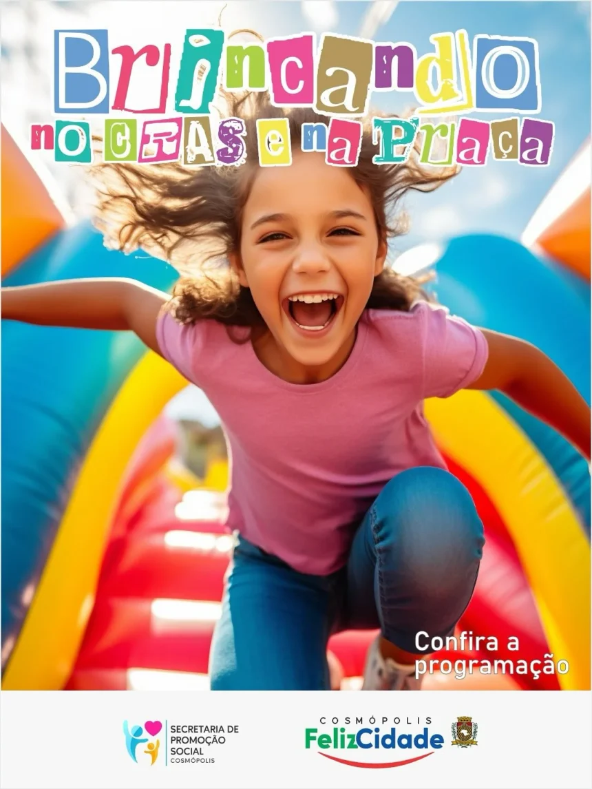 Nova edição do “Brincando no CRAS e na Praça”