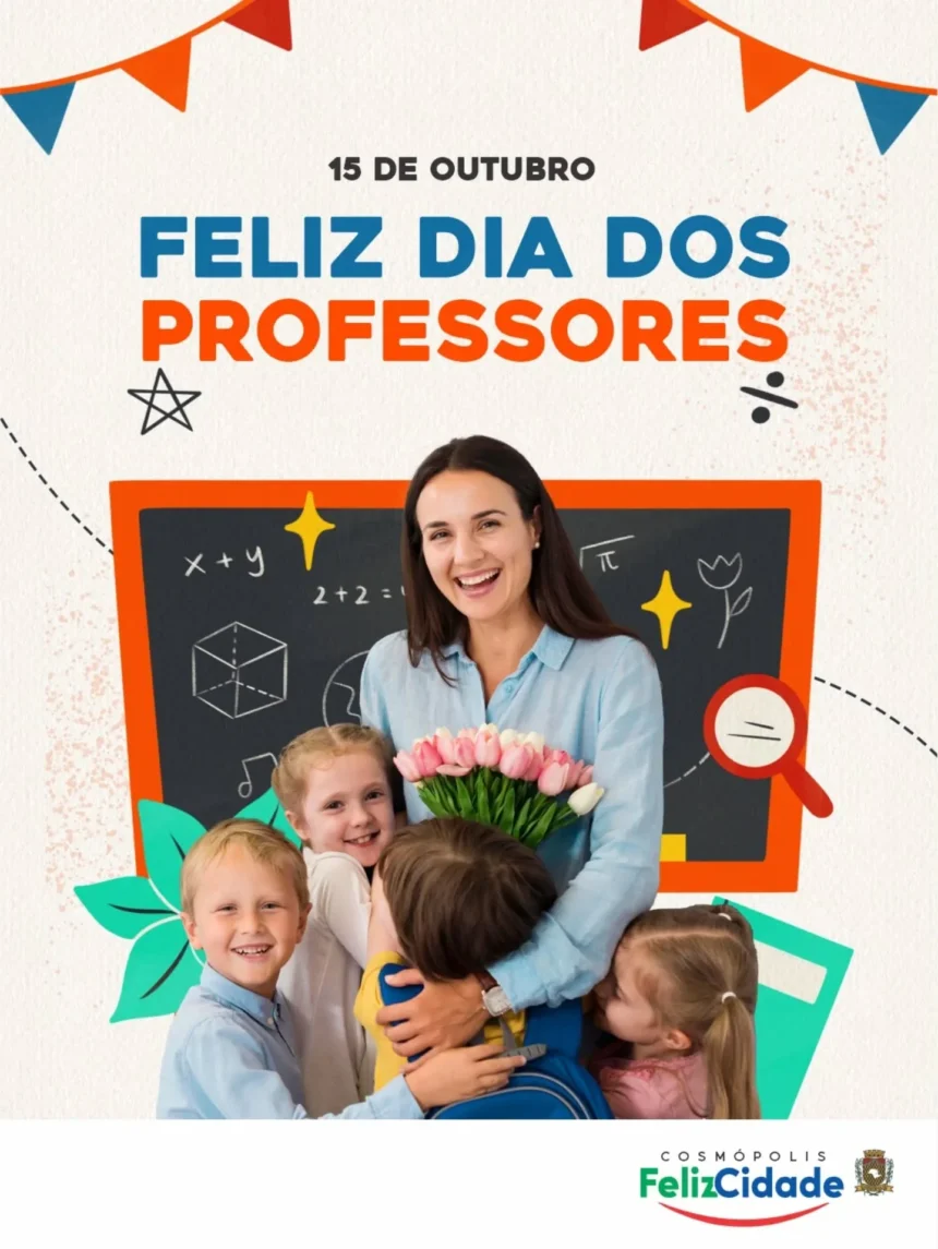 Feliz dia do professor!