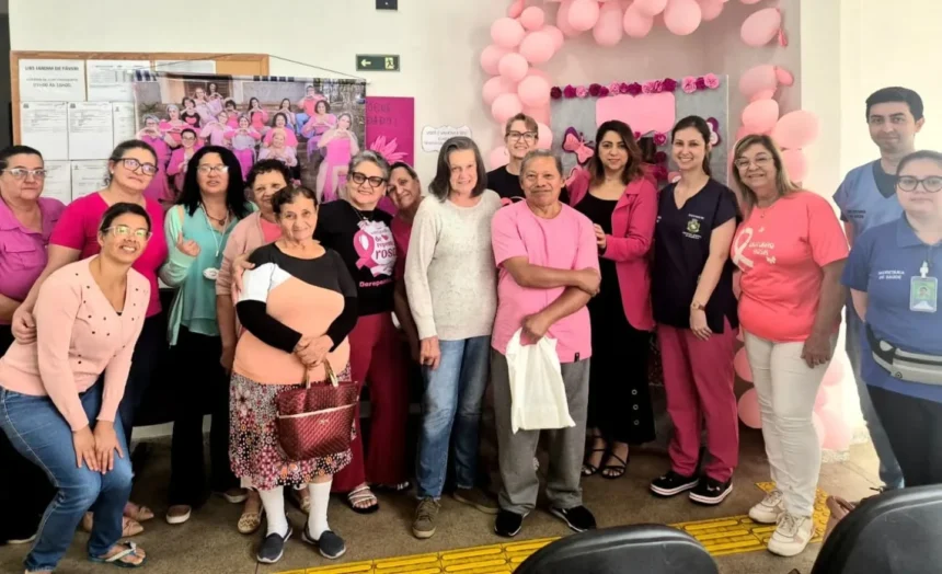 Roda de conversa conscientiza sobre o câncer de mama na UBS Jardim de Faveri