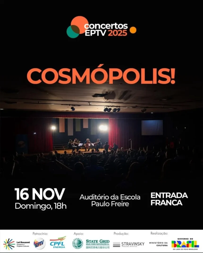 Concerto gratuito em Cosmópolis | Série Concertos EPTV