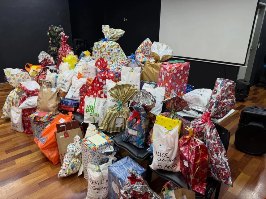 Prefeitura realiza Natal Solidário para crianças atendidas pelos CRAS