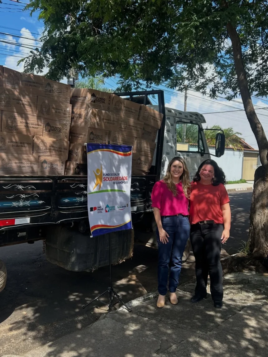 Cosmópolis recebeu 225 cestas básicas