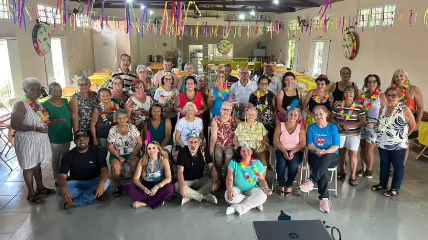 Carnaval do o clube da terceira idade