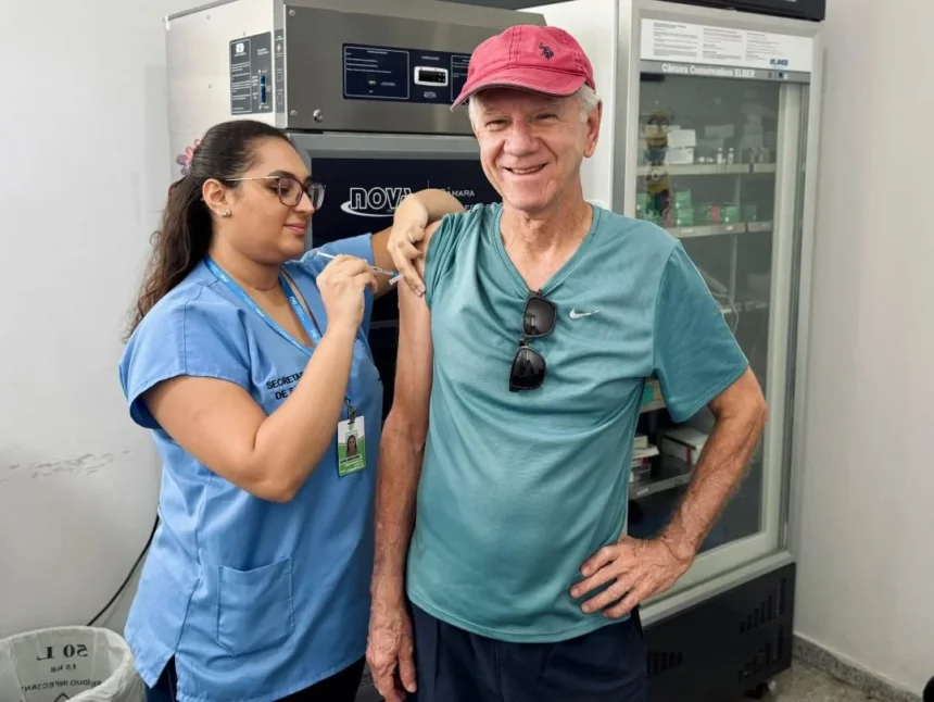 Hoje foi dia de cuidado e proteção em Cosmópolis