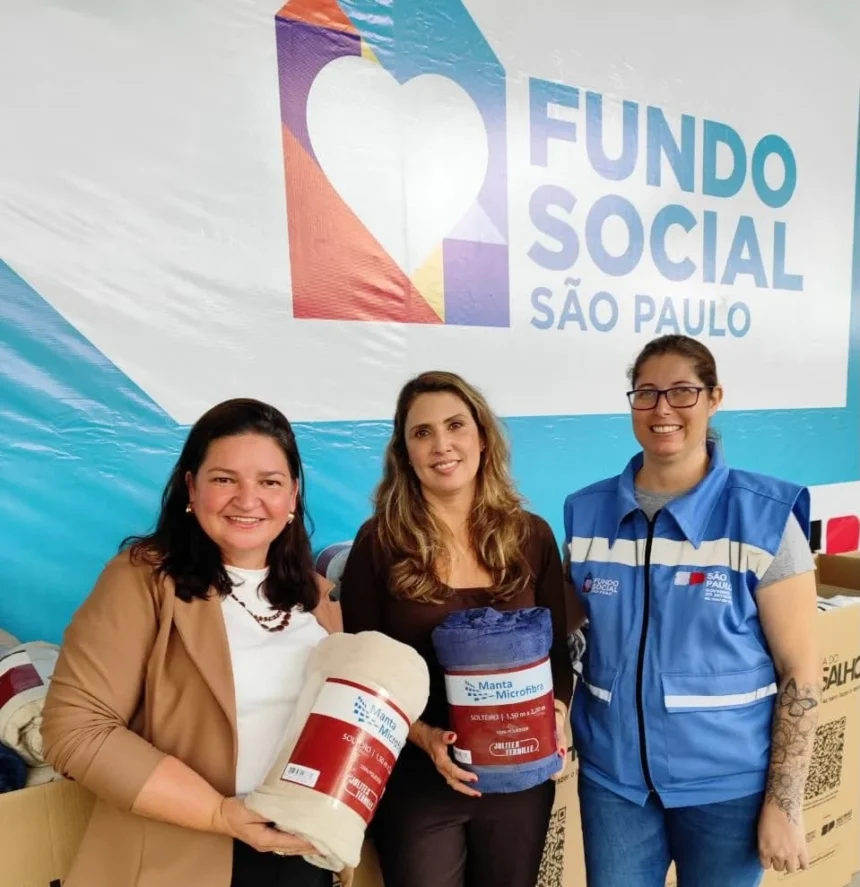 Fundo Social recebe 200 cobertores do Governo do Estado