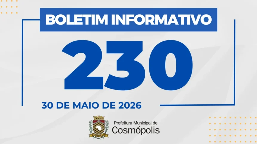 BOLETIM INFORMATIVO 230
