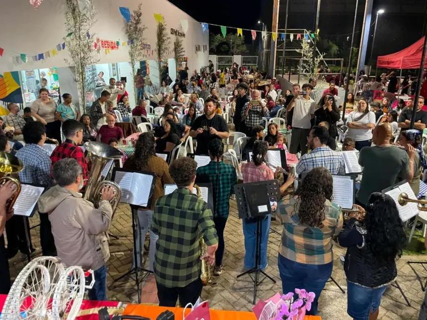 A 5ª edição da Festa Junina da Escola Villa Musical foi um sucesso