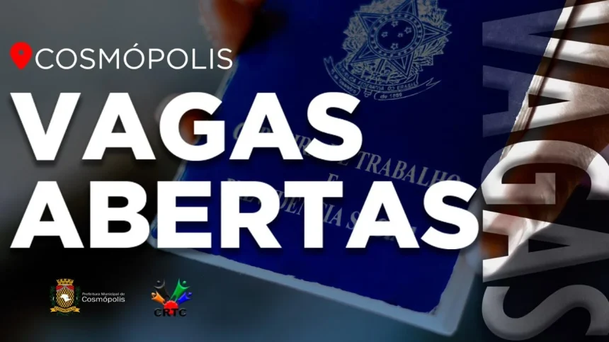 VAGAS ABERTAS NO CRTC